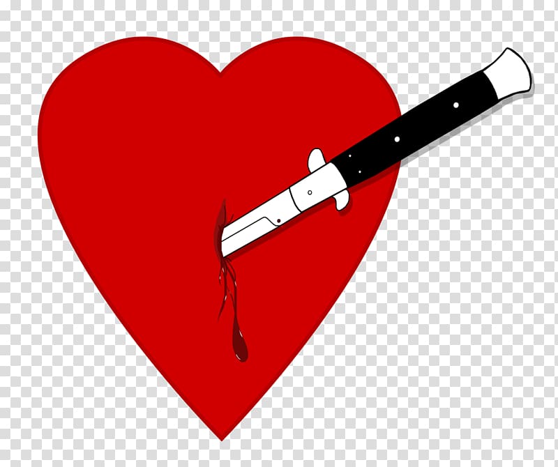 Skeleton knife Heart Cut Blood, mines transparent background PNG clipart