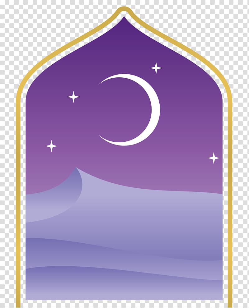 eid al moon stars transparent background PNG clipart