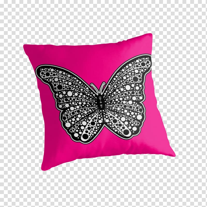 Throw Pillows Cushion Down feather Duvet, butterfly aestheticism transparent background PNG clipart