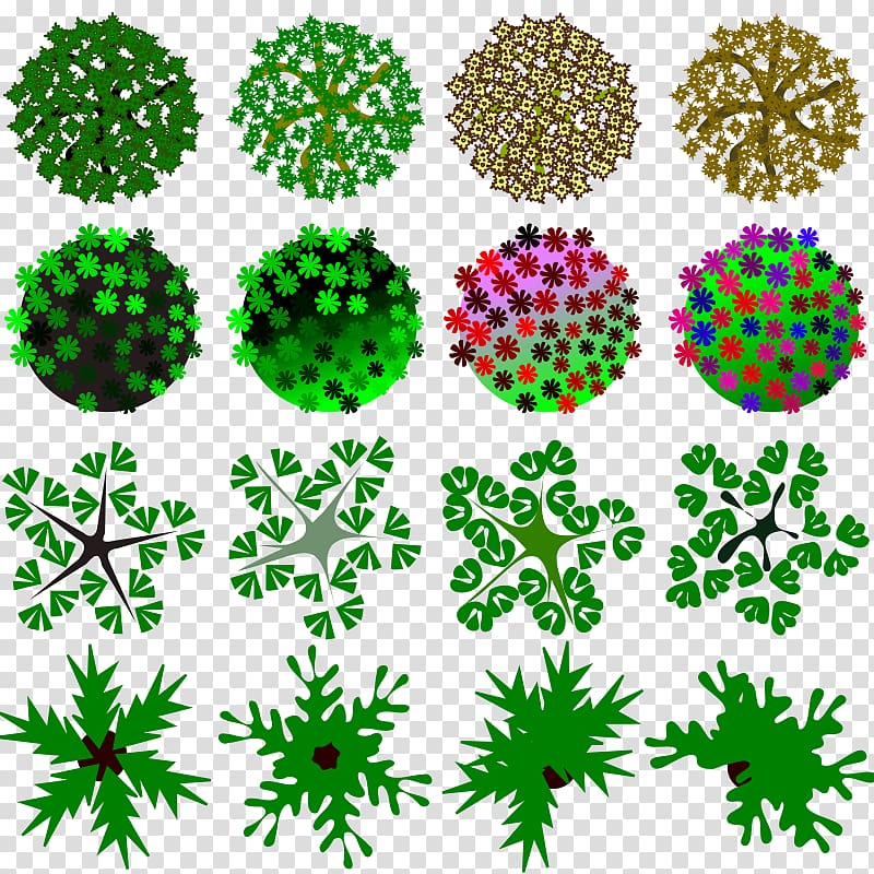 Tree Landscaping , tree top view transparent background PNG clipart