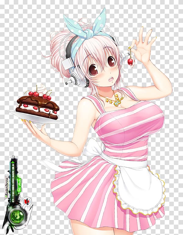 Super Sonico Anime Character Nitroplus Action & Toy Figures, Super Sonico transparent background PNG clipart