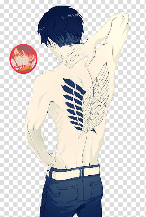 Eren Yeager Levi Mikasa Ackerman A.O.T.: Wings of Freedom Attack on Titan, Anime transparent background PNG clipart