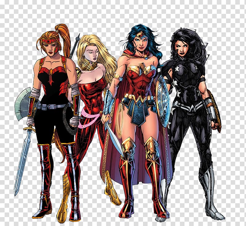 Wonder Woman Superman Artemis of Bana-Mighdall Comics Comic book, comics women transparent background PNG clipart