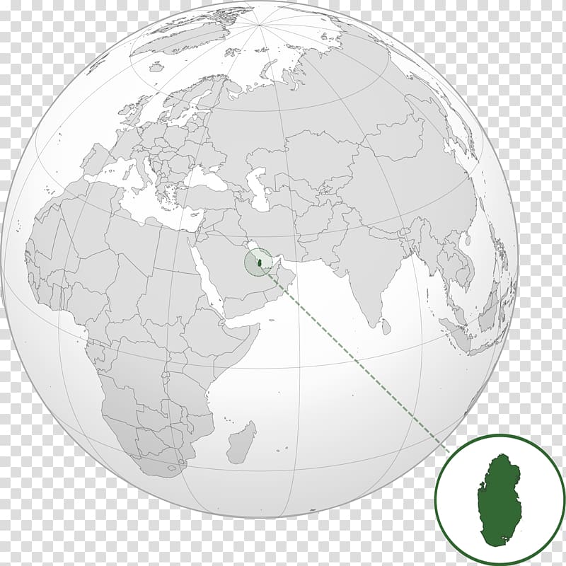 World map Doha Persian Gulf, world map transparent background PNG clipart