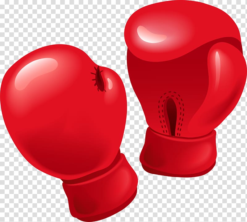 Boxing glove , Red boxing gloves transparent background PNG clipart
