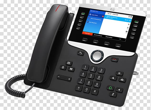 VoIP phone Cisco Systems Cisco 8861 Telephone, CISCO IP phone transparent background PNG clipart