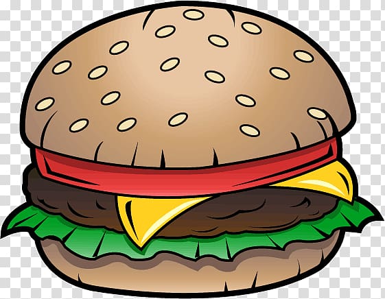 Hamburger Hot dog Cheeseburger Chicken sandwich , hamburger transparent background PNG clipart