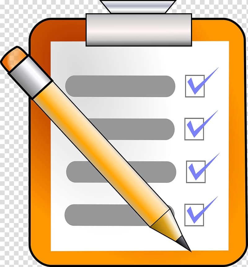 Checklist , checklist transparent background PNG clipart