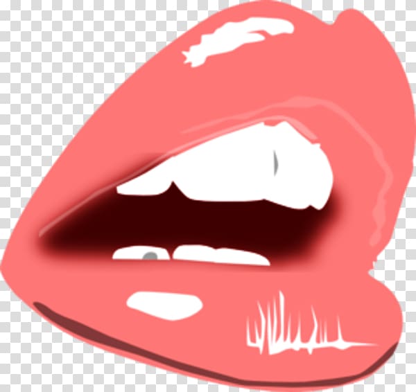 Lip Mouth , red lips transparent background PNG clipart