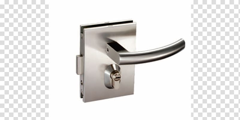 Door handle Mortise lock Glass, door transparent background PNG clipart