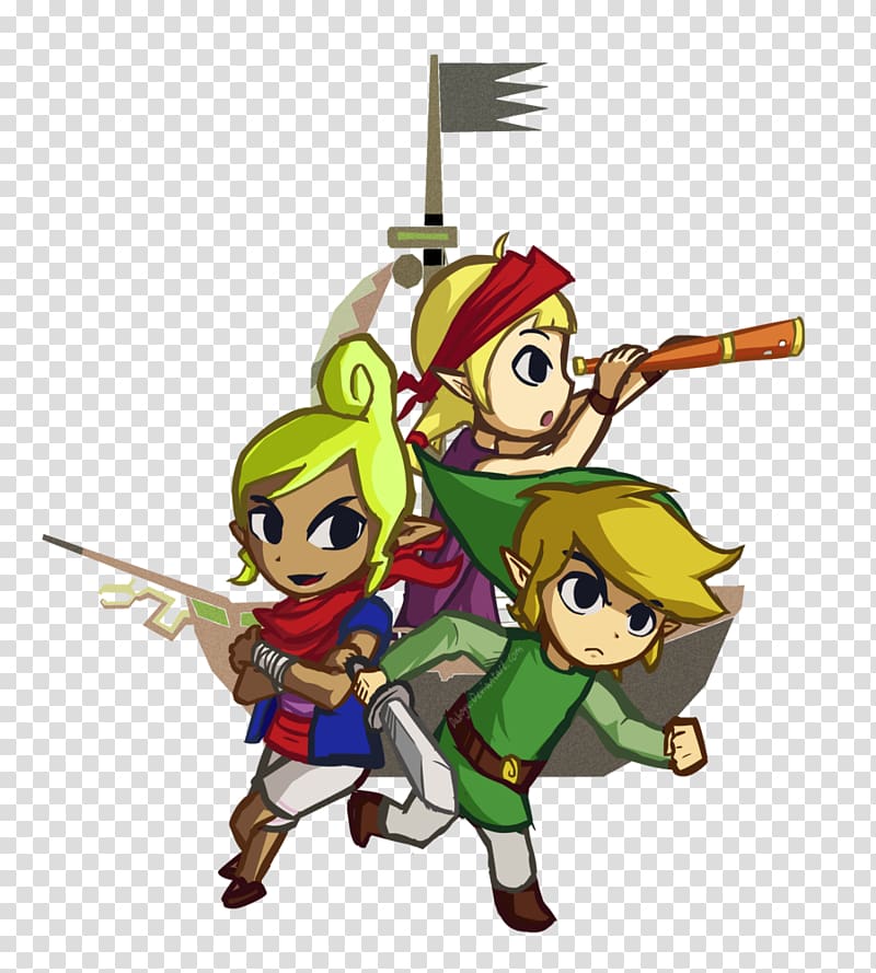 The Legend of Zelda: The Wind Waker Link Tetra Drawing, Legend Of Zelda The Wind Waker transparent background PNG clipart