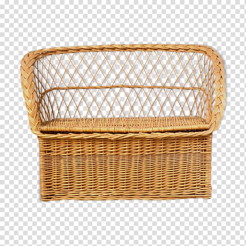Table Bench Chest Wicker Garden furniture, table transparent background PNG clipart