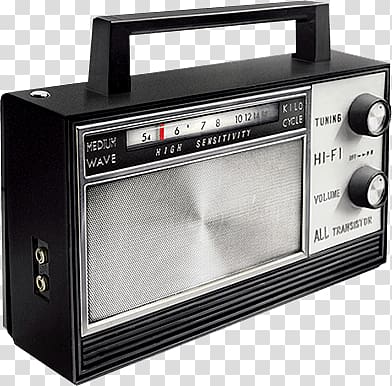 Radio transparent background PNG clipart