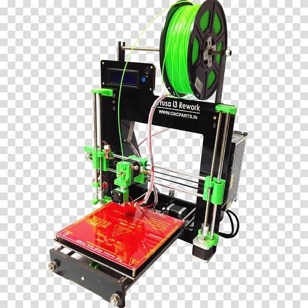 Prusa i3 Prusa Research 3D printing filament RepRap project, printer transparent background PNG clipart