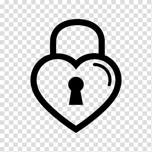 Lock Heart Key Drawing , heart-shaped wall transparent background PNG clipart