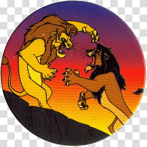 Milk caps Simba Mufasa Timon Federation, lion king transparent background PNG clipart thumbnail