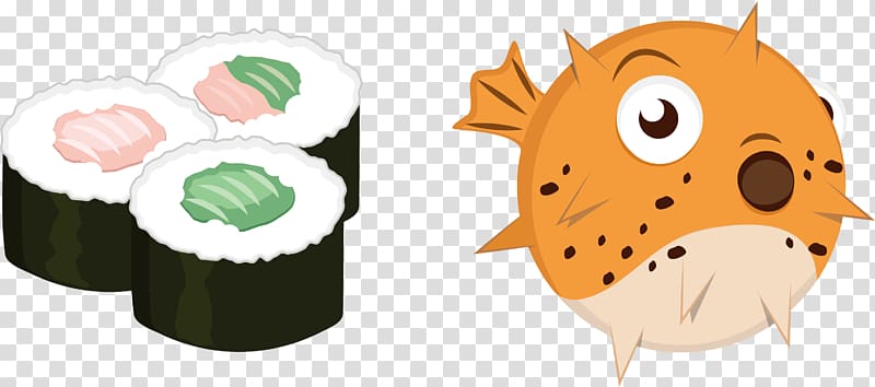 Japanese Cuisine Flag of Japan , Japanese puffer sushi transparent background PNG clipart