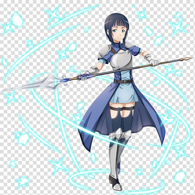 Sword Art Online: Integral Factor Kirito SWORD ART ONLINE Memory Defrag Leafa, integral card transparent background PNG clipart