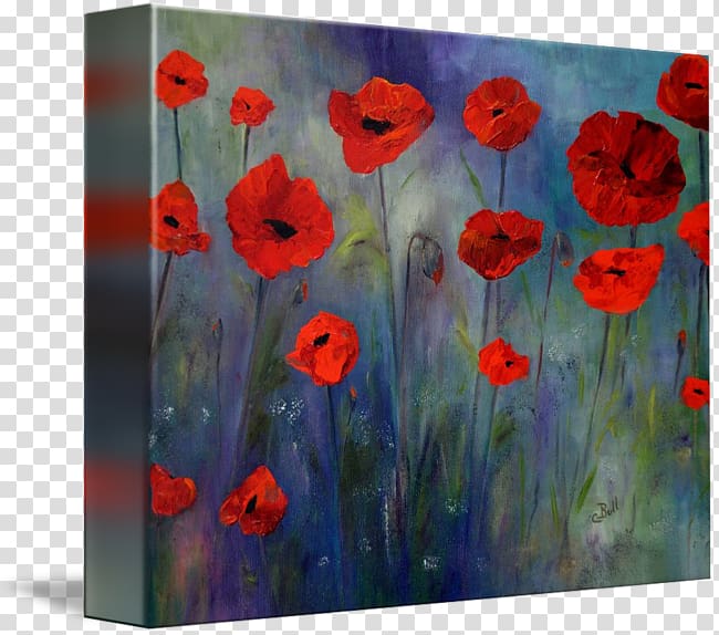 Common poppy Still life Acrylic paint, red Fog transparent background PNG clipart