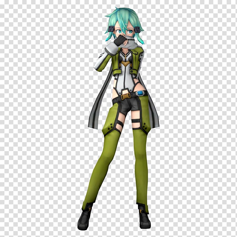 Sinon Sword Art Online: Hollow Fragment Super Smash Bros. Brawl, Anime transparent background PNG clipart