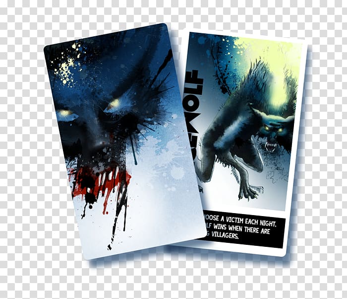 Graphic design Poster Brand, werewolf kill transparent background PNG clipart