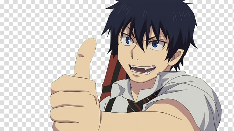 Rin Okumura Blue Exorcist Anime Manga, Anime transparent background PNG clipart