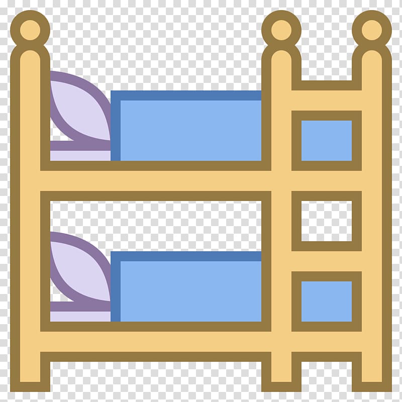 Furniture Bedroom Bunk bed , bed transparent background PNG clipart