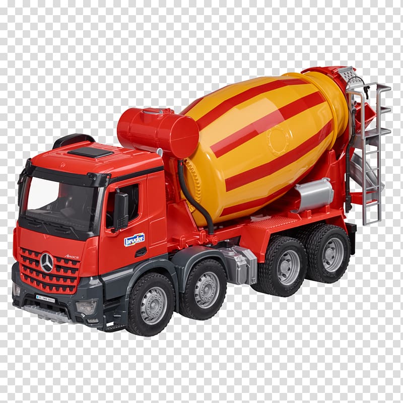 Mercedes-Benz Actros Car Mercedes-Benz Arocs Truck, Mixer transparent background PNG clipart