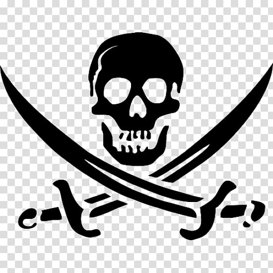 Piracy Logo Jolly Roger Gasparilla Pirate Festival, others transparent background PNG clipart