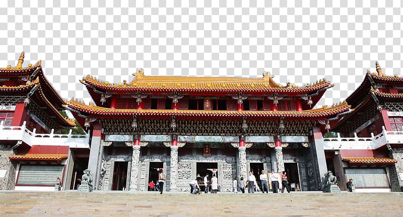 Sun Moon Lake Wen Wu Temple Taipei Formosan Aboriginal Culture Village, Sun Moon Lake Wenwu Temple Baidian transparent background PNG clipart