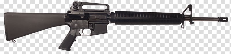 Airsoft Guns Firearm M4 carbine M16 rifle, weapon transparent background PNG clipart