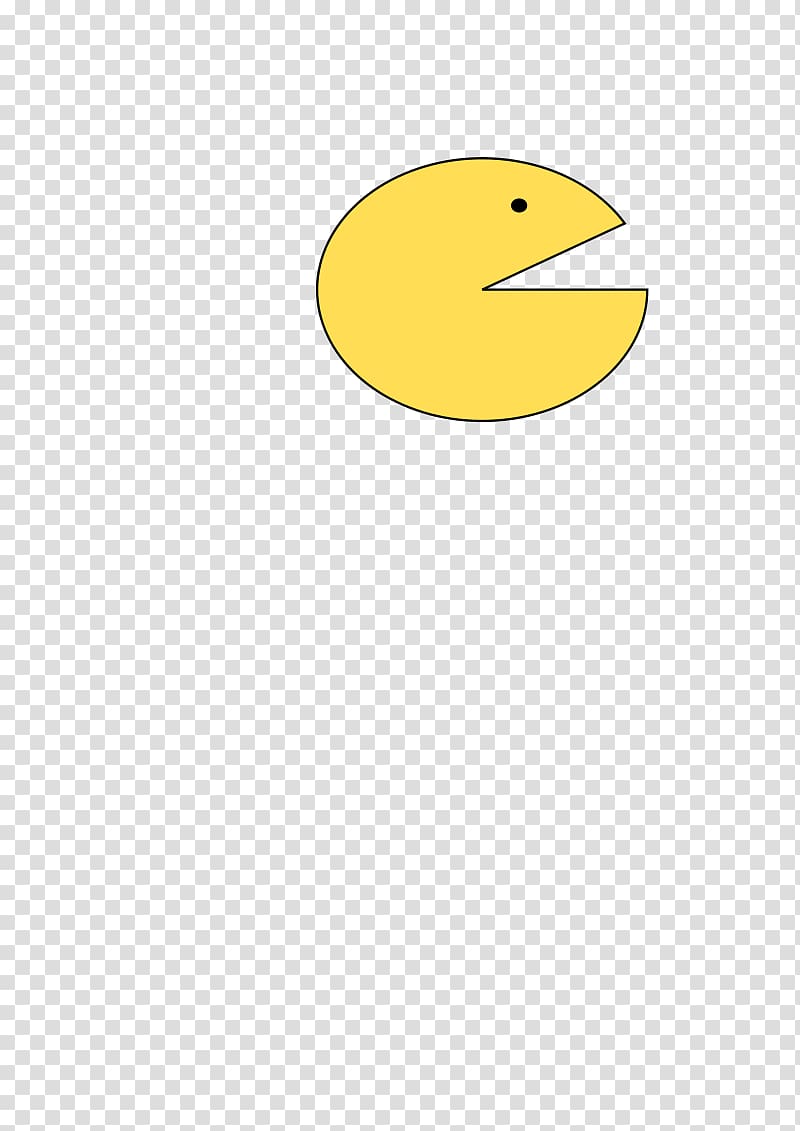 Water bird Beak Circle Cartoon, Pac Man transparent background PNG clipart