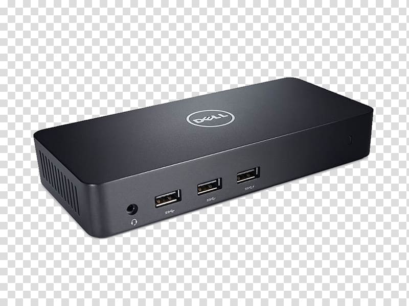 Dell Laptop Docking station USB 3.0 Computer port, Laptop transparent background PNG clipart