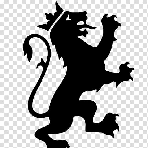 lion logo, Lion Coat of arms Crest Symbol , copywriter transparent background PNG clipart
