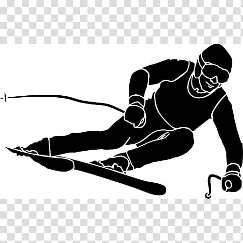 Alpine skiing Freeskiing, skiing transparent background PNG clipart