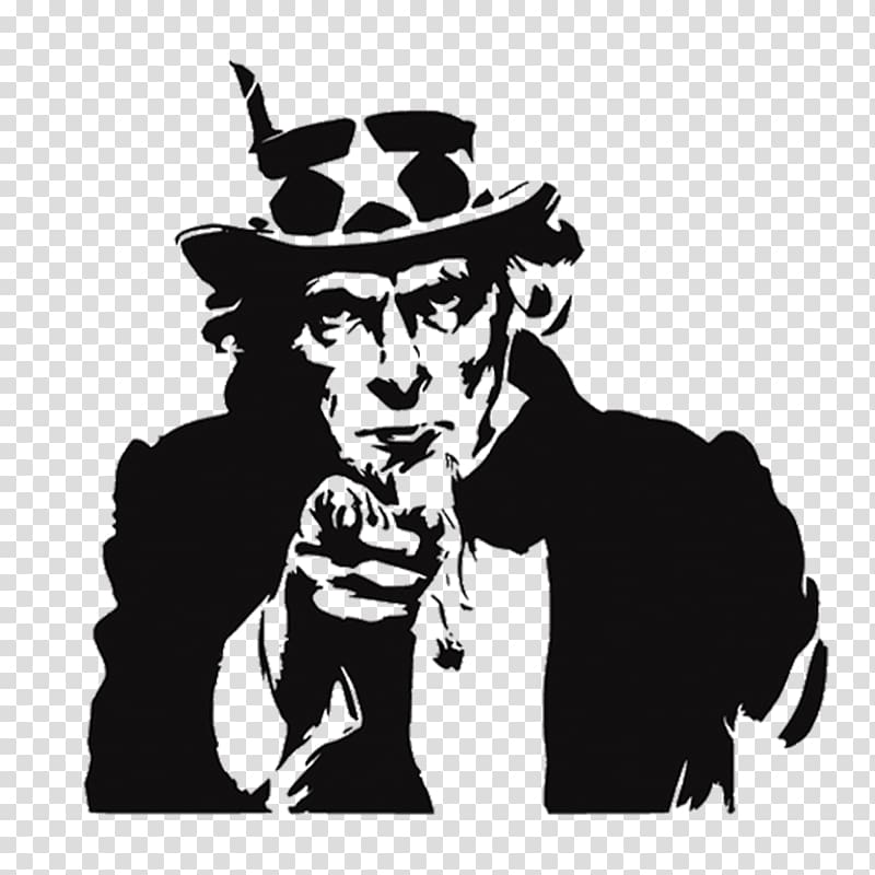 Uncle Sam , want transparent background PNG clipart