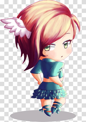 Cartoon Mangaka Desktop Figurine, Computer transparent background PNG clipart thumbnail