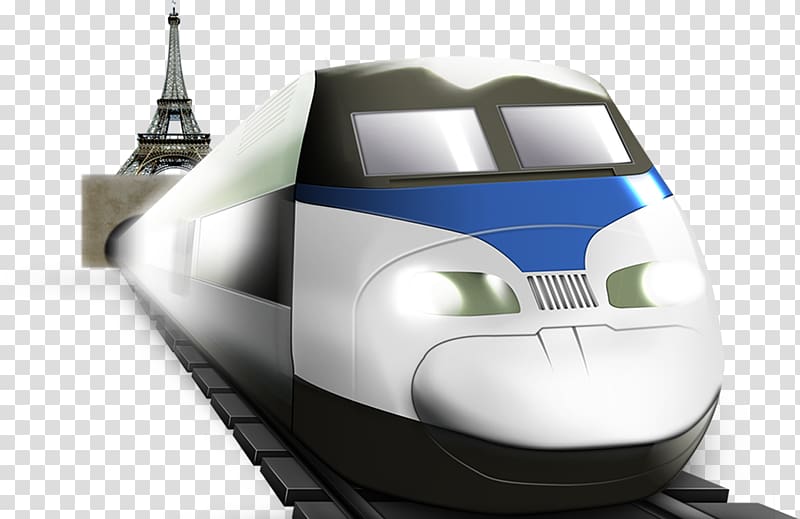 Train Rail transport High-speed rail, train transparent background PNG clipart