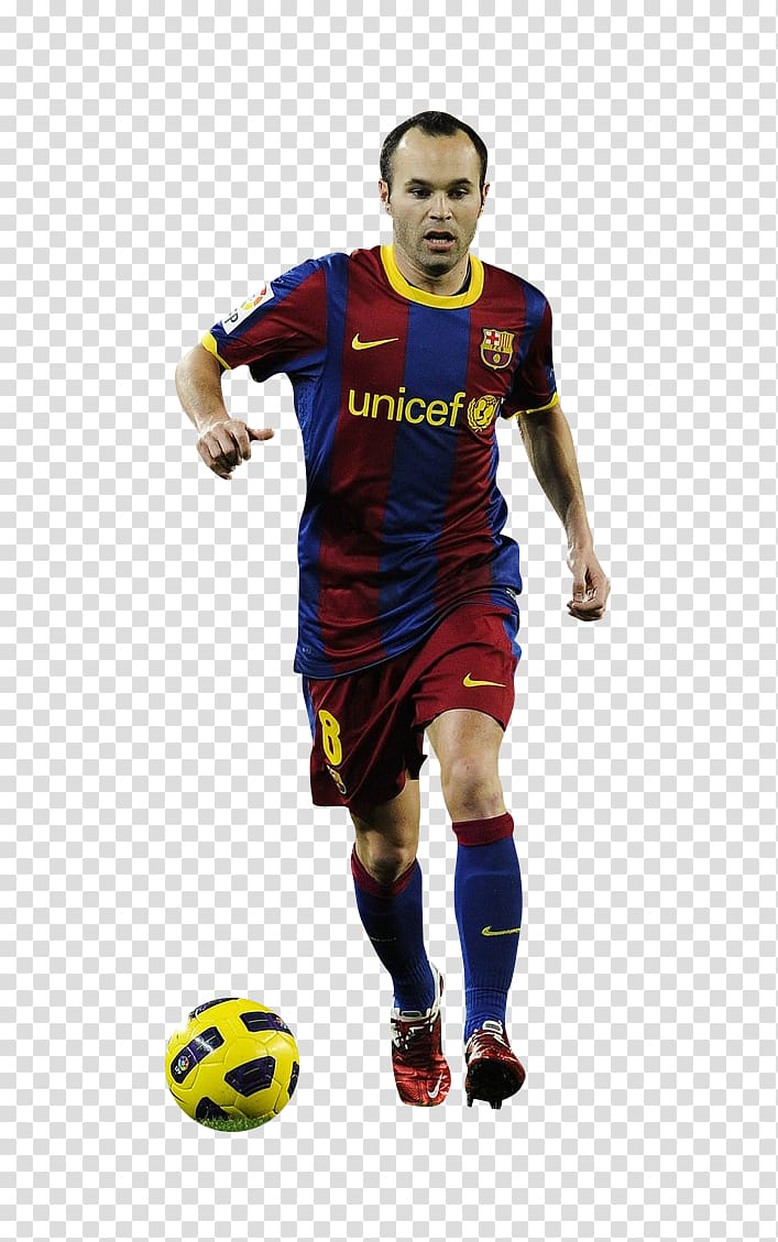 Andrés Iniesta FC Barcelona Spain Football FIFA Club World Cup, fc barcelona transparent background PNG clipart