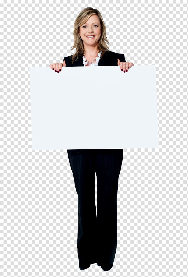 Woman Advertising Web banner, billboard transparent background PNG clipart