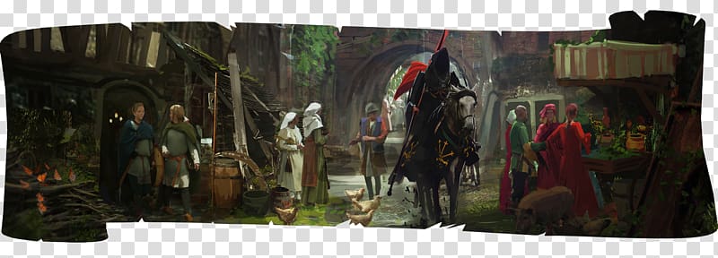 Dungeons & Dragons Middle Ages Role-playing game Ravenloft Medieval art, banner medieval transparent background PNG clipart