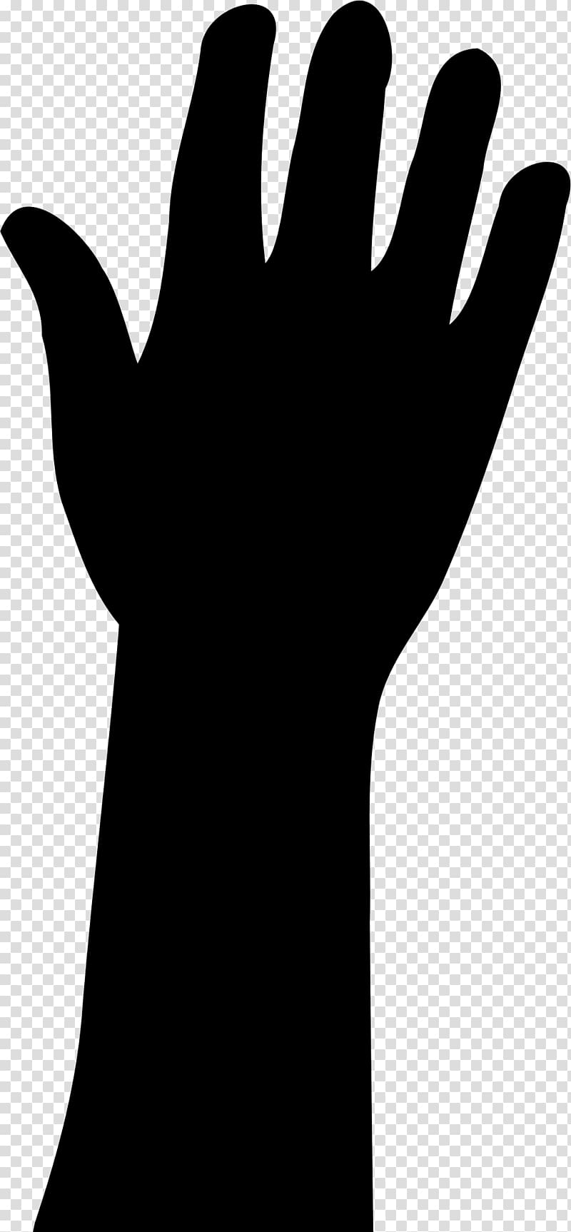 Silhouette Hand , hand transparent background PNG clipart | HiClipart