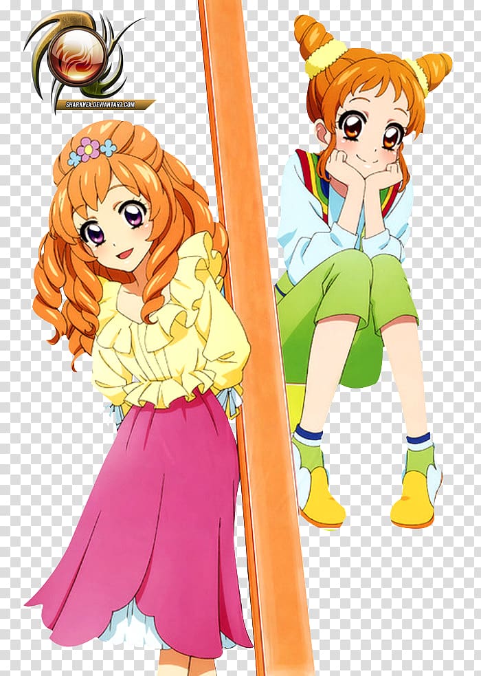 Aikatsu Stars! Anime Mangaka Art, Anime transparent background PNG clipart