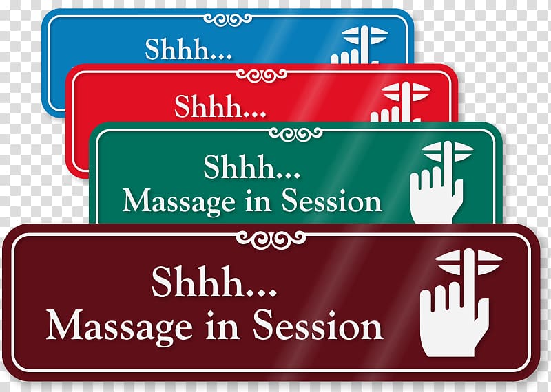 Signage Door hanger Medicine, shhh transparent background PNG clipart