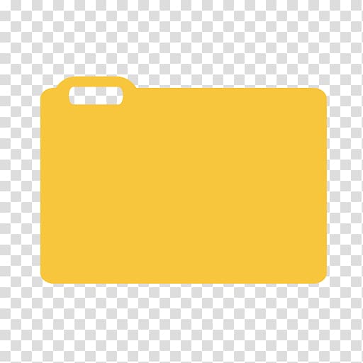 Yellow Material, Folder transparent background PNG clipart