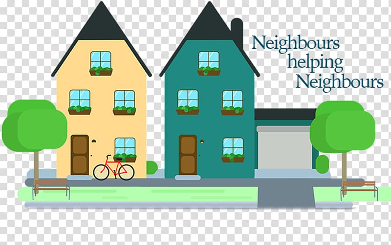 Illustration House neighbor, house transparent background PNG clipart