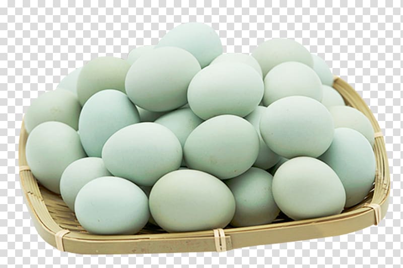 Silkie Hunan Salted duck egg Chicken egg, Specialty fresh green shell eggs transparent background PNG clipart