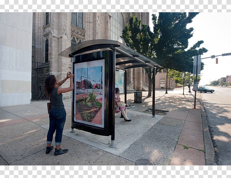 ArtPrize Artist\'s portfolio Advertising, bus shelter transparent background PNG clipart