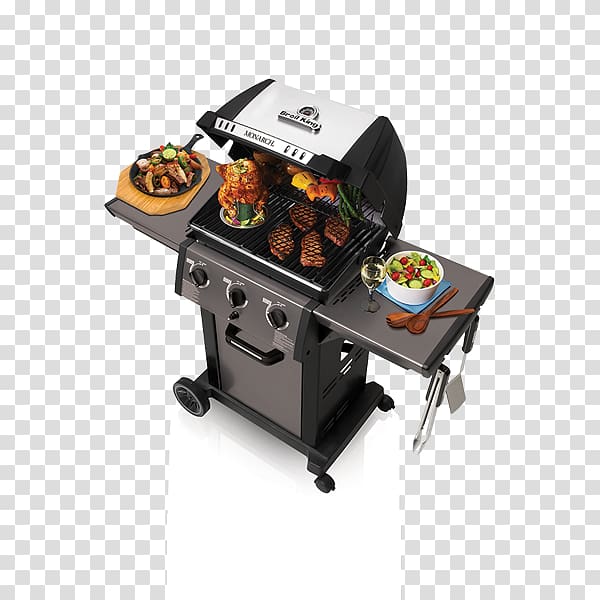 Barbecue Grilling Rotisserie Gasgrill Broil King Baron 590, barbecue transparent background PNG clipart