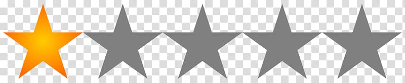 one star rate illustration, Stars Voting 1 Star transparent background PNG clipart